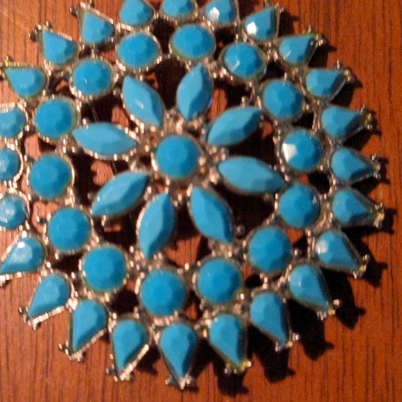 Vintage Turquoise Pin - Picture 4 of 5